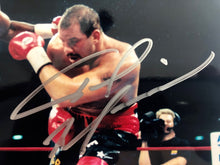 Lennox Lewis vs Tommy Morrison Signed Autographed 8x10 Boxing Photo