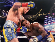 Vasyl Lomachenko Autographed 8x10 photo in Gold Signature, JSA Cert