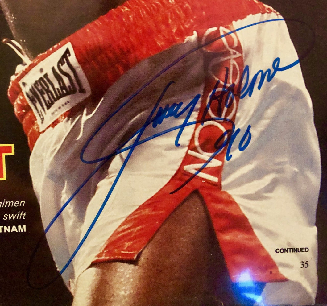 Larry Holmes signed Autographed 8x10 Boxing Photo – iconsofboxing.com