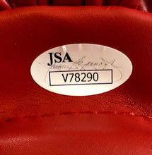 Marvin Hagler Autographed Red Everlast Boxing Glove. JSA Cert