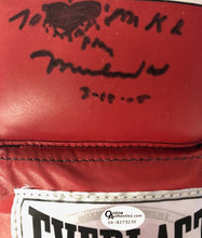 Muhammad Ali Autographed Everlast Boxing Glove with OA certification