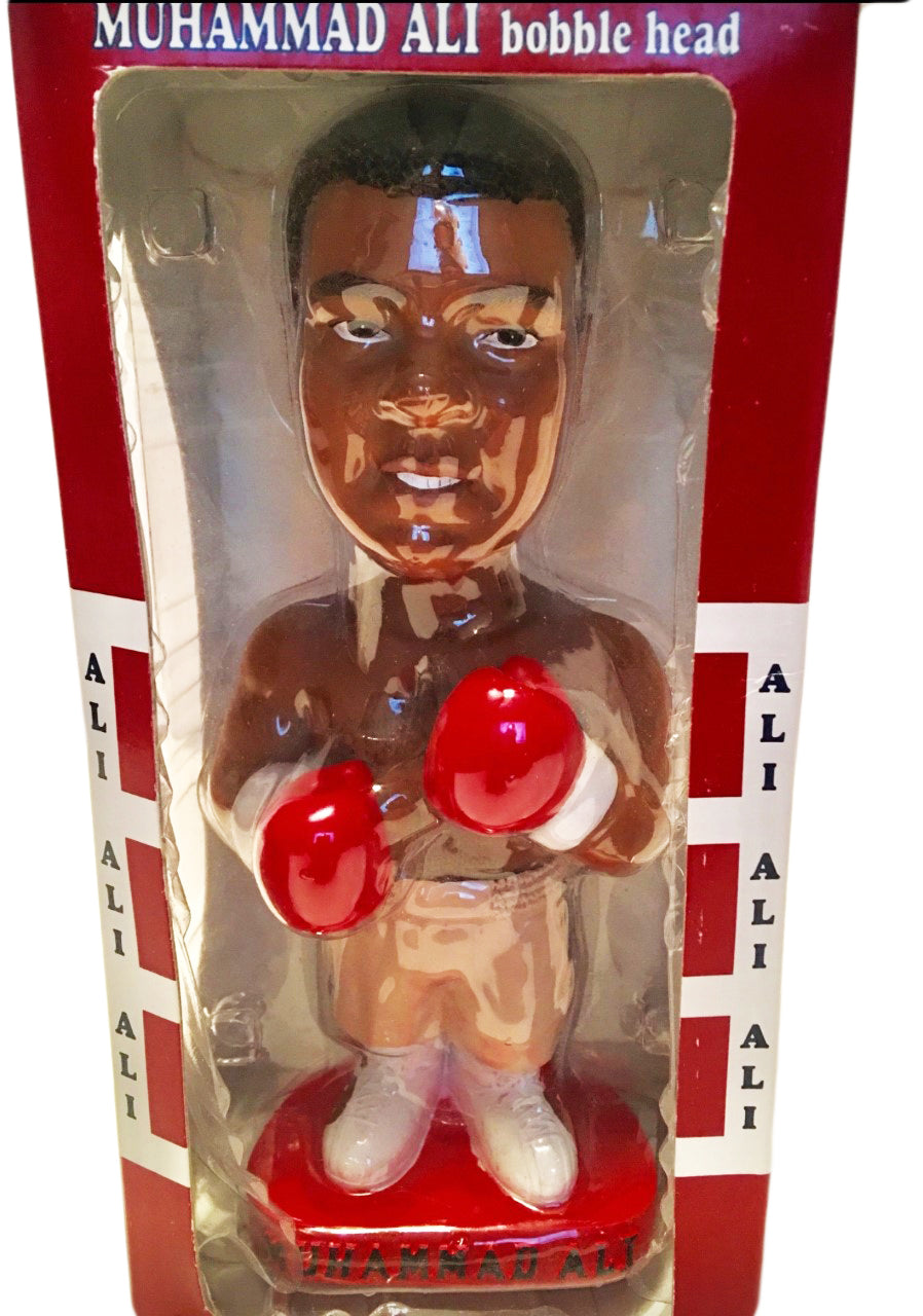 Muhammad Ali Very rare Boxing Bobble head doll action figure NEW IN BOX