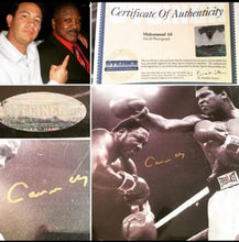 Muhammad Ali vs Joe Frazier signed autographed 16 x 20 boxing photo Steiner cert