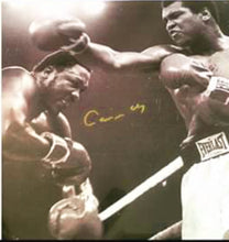 Muhammad Ali vs Joe Frazier signed autographed 16 x 20 boxing photo Steiner cert