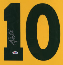 Pele Signed Brazil 35" x 43" Custom Framed Jersey (PSA COA)