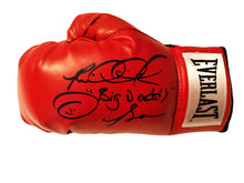 Riddick Bowe Autographed with inscriptions Everlast Boxing Glove