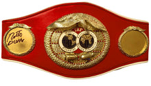 Roberto Duran Hands of Stone Autographed IBF Championship Full Size Belt