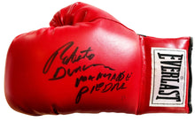 Roberto Duran Signed Everlast Boxing Glove Inscribed "Manos de Piedra"