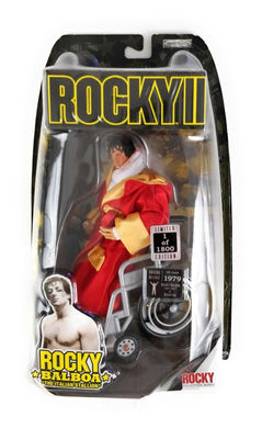 Rocky II Balboa OPENED Post Fight Wheelchair Limited 1 of 1,800 Action Figure