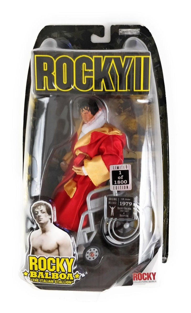 Rocky II Balboa OPENED Post Fight Wheelchair Limited 1 of 1,800