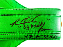 Riddick Bowe Signed Autographed WBC full size Boxing Championship Belt