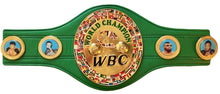 Roberto Duran Hands of Stone Autographed WBC Championship Full Size Belt