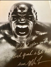 Mike Tyson Signed Custom size Photo Autographed with extra inscriptions