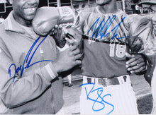 Mike Tyson, Doc Gooden & Darryl Strawberry Signed Mets 22x26 Framed Photo JSA