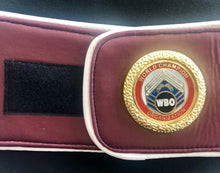 WBO Championship Boxing Belt full size hand custom made, unsigned