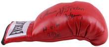 Thomas "Hitman" Hearns Signed Everlast Boxing Glove Inscribed "H.O.F 2012" (JSA COA)
