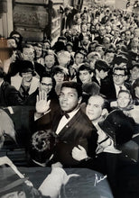 Muhammad Ali Signed Rare "One in a Million" 30 X 45 Size B/W Photo Ali co. Certified LE