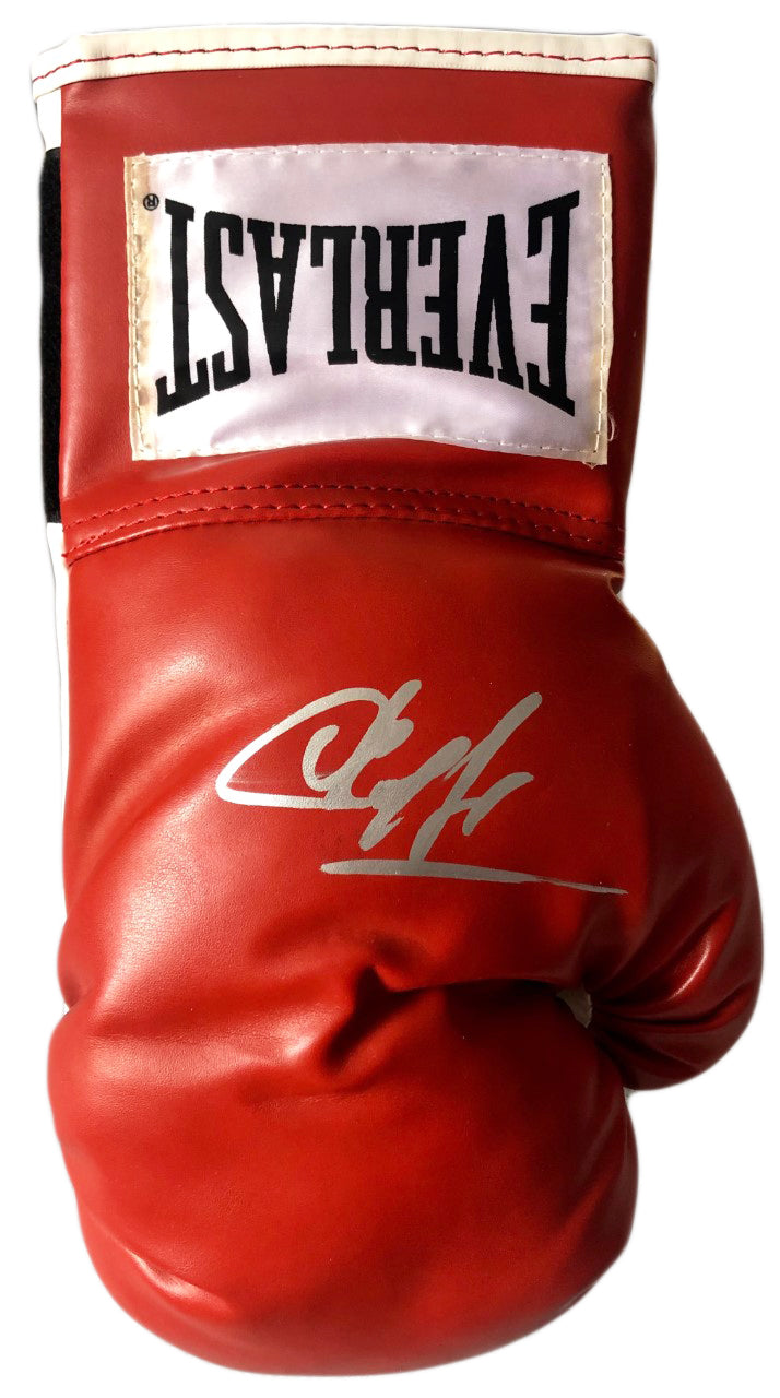Sergey Krusher Kovalev Silver Autographed Everlast Boxing Glove with JSA Cert