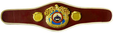WBO Championship Boxing Belt mini size hand custom made, unsigned with fur in back