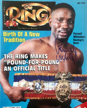 Pernell Whitaker Signed 8x10 Photo of the P4P Champ on the Ring Magazine Cover