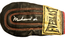 Muhammad Ali Autographed Black Everlast Old Vintage Boxing Gloves, Rare!