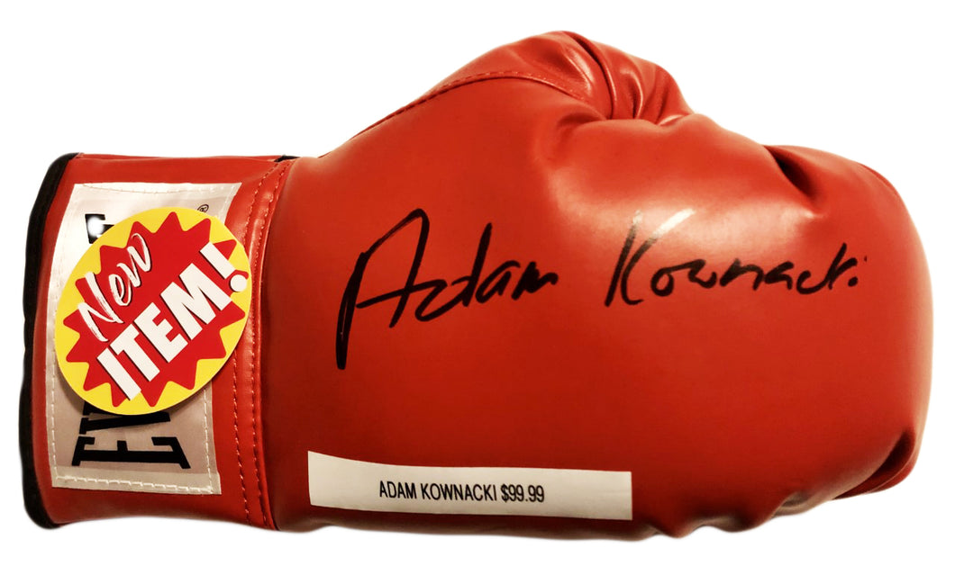 Adam ‘Babyface’ Kownacki  Autographed Signed Everlast Boxing Glove