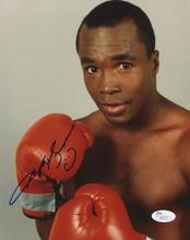 Sugar Ray Leonard Signed 8x10 Photo (JSA COA)