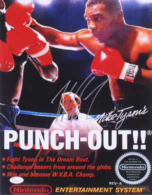 Mike Tyson Signed 