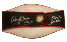 Thomas Hearns & Roberto Duran Signed WBA Full-Size Heavyweight Championship Belt