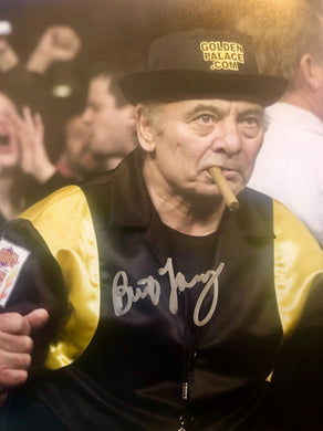 Burt Young Autographed Rocky 8x10 Boxing photo in silver