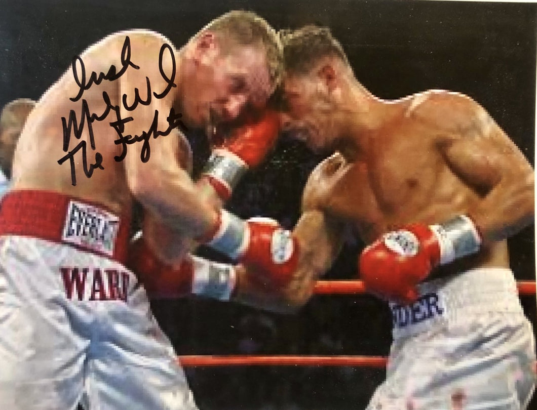 Micky Ward Autographed signed Boxing Photo - 8x10