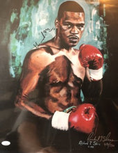 Gerald McClellan Autographed signed 16x20 Boxing Photo JSA CERT