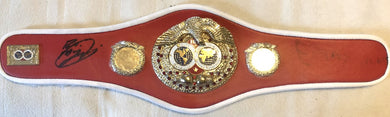 Paulie Malignaggi Signed mini-Size IBF Championship Boxing Belt