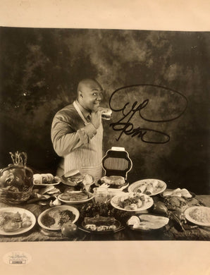 George Foreman Signed Autographed 8X10 Boxing Photo JSA