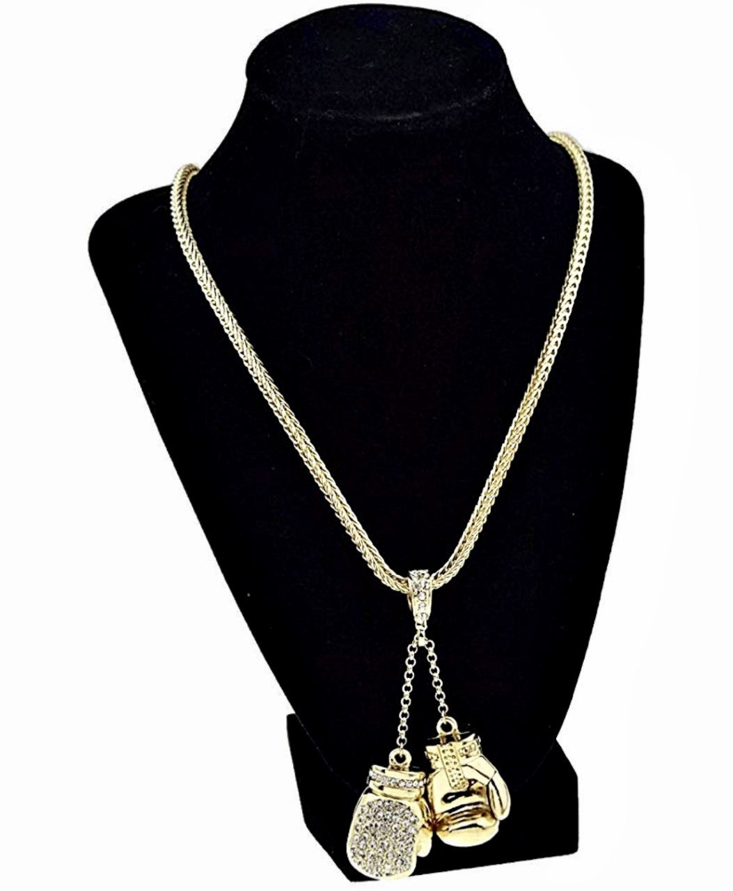 Buy Gold Boxing Gloves Necklace Golden Pair of Boxing Gloves Charm Pendant  Necklace Necklace for Boxers Fighter Boxing Sports Fan Gift Online in India  - Etsy