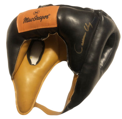 Cassius Clay Muhammad Ali Autographed Mac Gregor Boxing Headgear