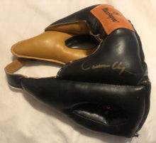 Cassius Clay Muhammad Ali Autographed Mac Gregor Boxing Headgear