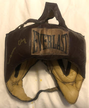 Cassius Clay Muhammad Ali Autographed Everlast Boxing Headgear JSA LETTER