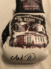 Cotto vs Foreman Autographed and silk screen Custom Boxing Glove