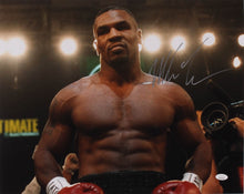 Mike Tyson Signed 16x20 Championship Photo (JSA COA)