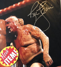 Nature Boy Ric Flair 16x champ, Autographed Signed 16x20 Photo "Blood bath"