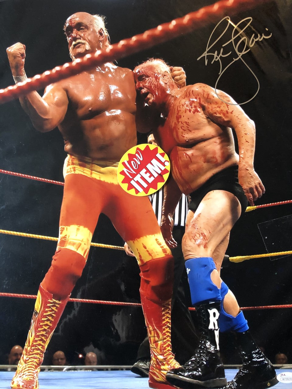 Nature Boy Ric Flair 16x champ, Autographed Signed 16x20 Photo 