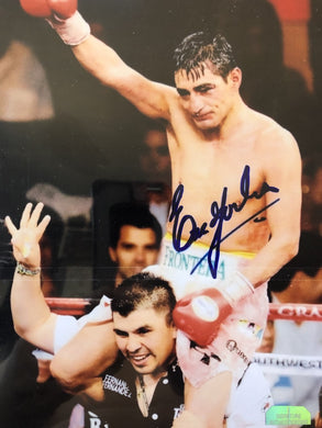 Erik Morales Autographed signed Boxing photo RARE