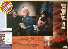 Janet Leigh Signed Autographed John Carpenter's movie "The Fog" JSA