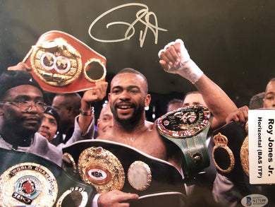 Roy Jones Jr. Autographed signed Boxing photo RARE Beckett Cert