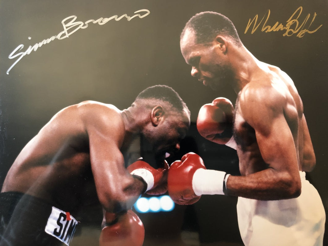 Simon brown and Maurice Blocker Dual Signed Authentic Autographed 8x10 Photo Hand Signed COA