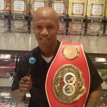 Zab Judah Autographed Full size Custom IBF Boxing Championship Boxing Belt