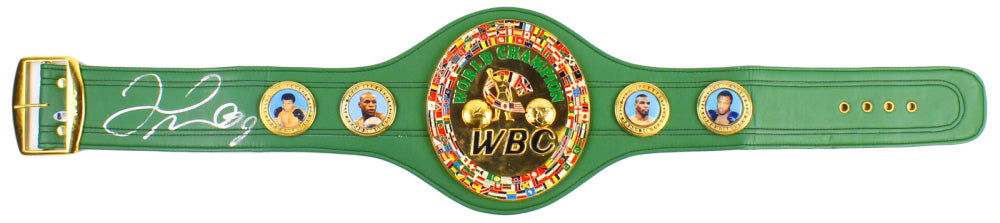 Floyd Mayweather Jr. Signed WBC Diamond Championship Belt (JSA FULL LETTER)
