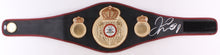 Floyd Mayweather Jr. Silver Signed in Full-Size WBA Championship Belt (Beckett COA)
