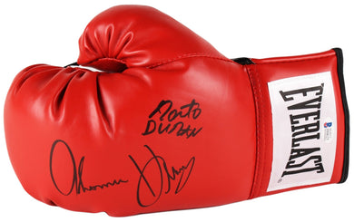 Roberto Duran Autographed/Signed Boxing Glove (Left) JSA 180814
